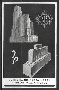 Ohio, Cincinnati - Netherland Plaza Hotel - [OH-013]