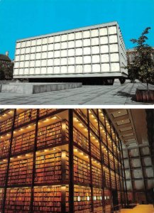 2~4X6 Postcards New Haven, CT Connecticut YALE UNIVERSITY Beinecke Library~Books