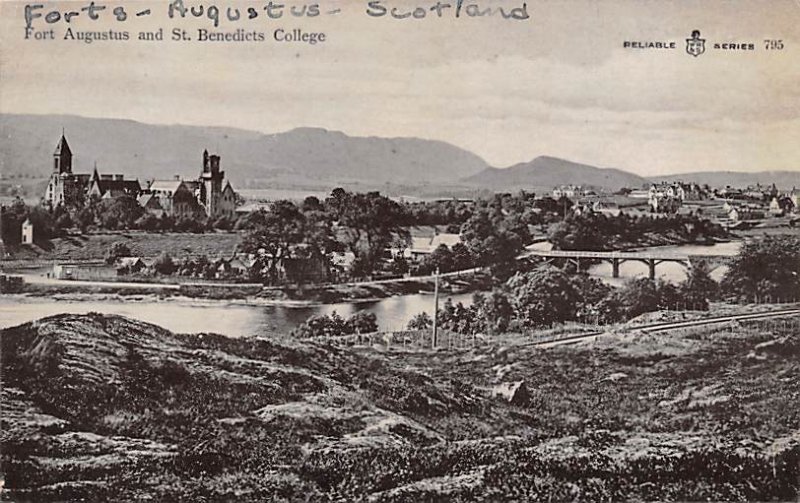 Fort Augustus and St Benedicts College Scotland, UK Unused 