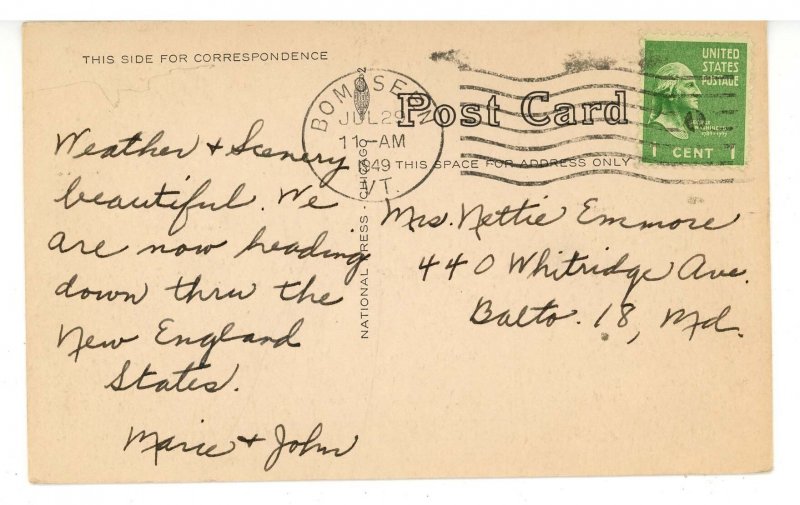 VT - Castleton. Hewitts Tourist Cabins