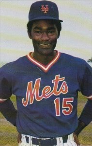 Baseball George Foster New York Mets 1986