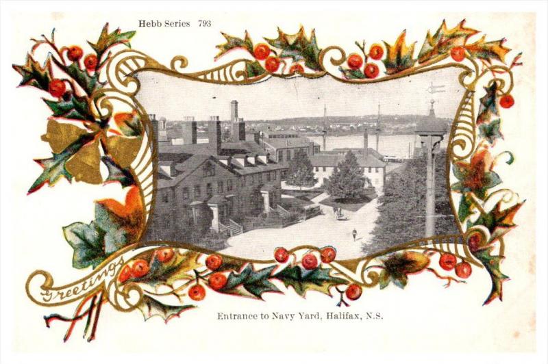 Halifax  Entrance to Navy Yard,  Hebb series 793