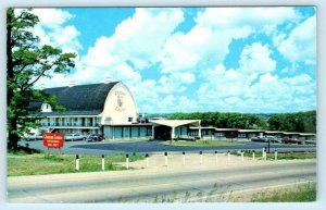 WEST DUNDEE, Illinois IL ~ Roadside CHATEAU LOUISE RESORT LODGE c1960s  Postcard