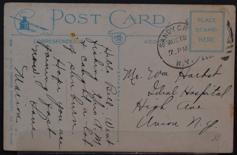 Greetings from the best town on the map ... - 1937