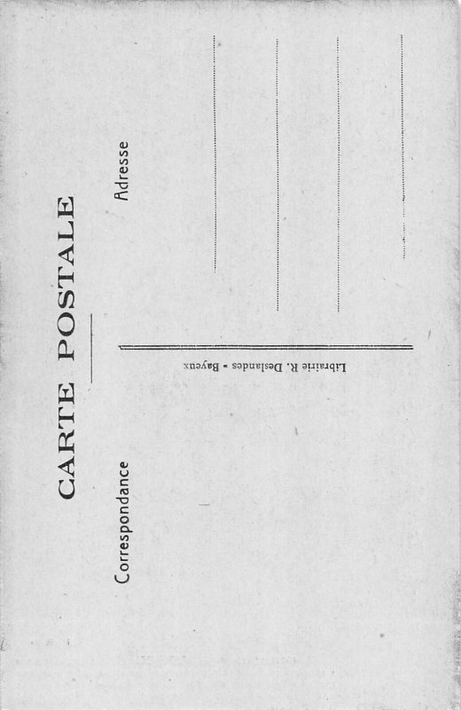 A656 France Cathedrale de Bayeux La Chaire vintage postcard