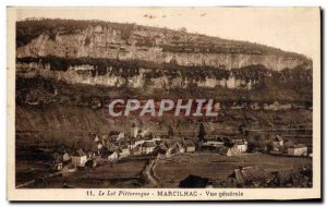 Old Postcard Lot Picturesque Marcilhac Vue Generale