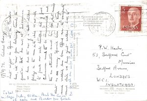 US41 postcard Spain Ciudad Rodrigo Salamanca main square