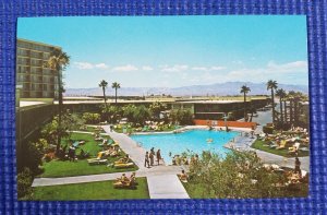 Vtg Stardust Resort Hotel Poolside Swimming Pool Las Vegas Nevada NV Postcard