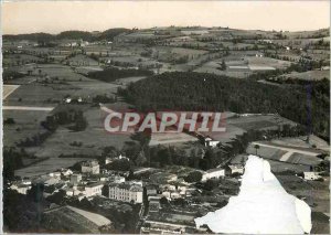 Postcard Modern Larajasse (Rhone) Generale Aerial View