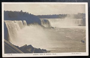 Mint Canada Real Picture Postcard General View Of Niagara Falls