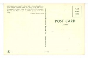 OH - Conneaut. Creek Road Covered Bridge