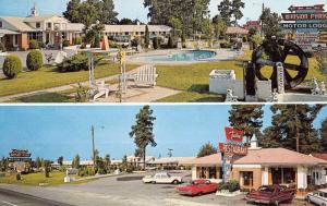 Santee South Carolina Mansion Park Motor Lodge Vintage Postcard K51463