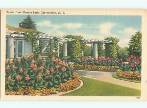 Linen PARK SCENE Gloversville New York NY AF7347