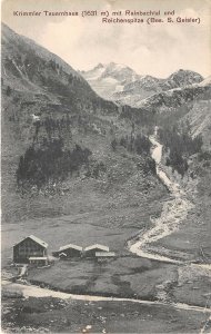 Lot 20 krimmller tauernhaus mit rainbachtal und reichenspitze austria salzburg