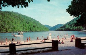 Virginia Marion Hungry Mother State Park Beach Scene