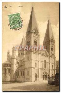 Old Postcard The Church Spa