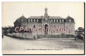 Postcard Old Saint Hilaire Du Harcouet civil hospice