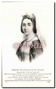Royal Families - Royal family - Jean de France, or Valois - Old Postcard