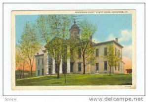 Henderson County Court House, Henderson, Kentucky, PU-30-40s