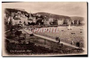 Old Postcard The Esplanade Oban