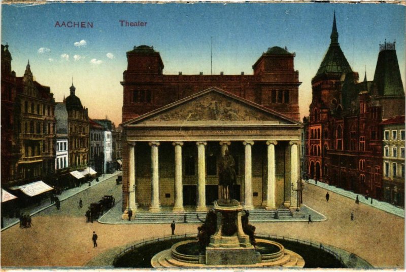 CPA AK Aachen- Theater GERMANY (942539)