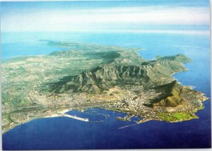 postcard South Africa - Cape Town - Aerial view of the Cape Peninsula