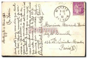 Old Postcard Mutzig La Porte Basse