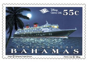 Disney Cruise Line Ship Stamp,Bahamas