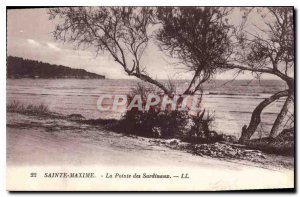 Old Postcard Sainte Maxime La Pointe des Sardinaux