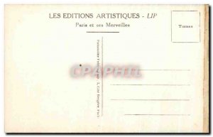 Old Postcard Paris Pantheon