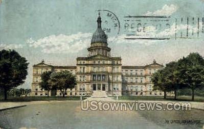 State Capitol Bldg. in Lansing, Michigan