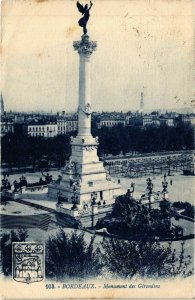 CPA Gironde BORDEAUX Monument des Girondins (982479)