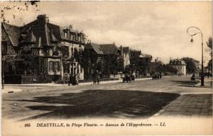 CPA DEAUVILLE La Plage Fleurie - Avenue de l'Hippodrome (422327)