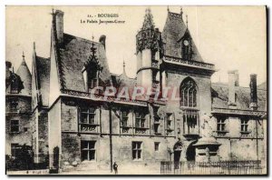 Old Postcard Bourges Palais Jacques Coeur