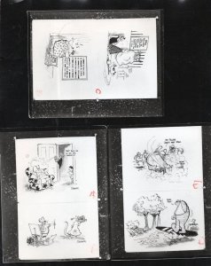 Spike Milligan The Goon Show Newspaper Cartoon Strips Press Photo