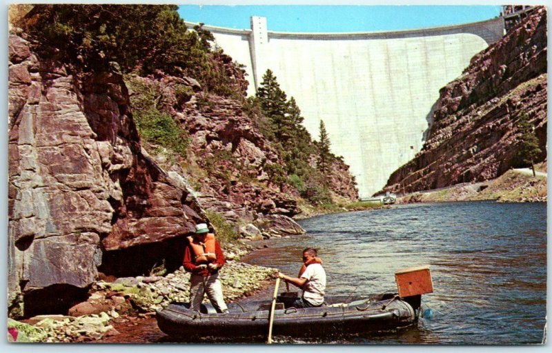 M-39647 Flaming Gorge Dam and Lake Red Canyon Utah