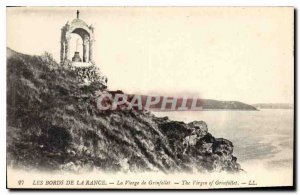 Old Postcard The Banks of the Virgin of France Grinfollet