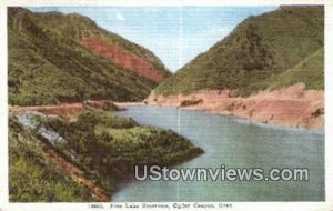 Pine Lake Reservoir - Ogden Canyon, Utah