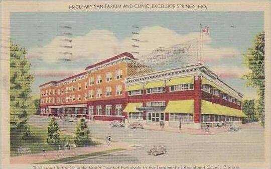 Missouri Excelsior Springs Mccleary Sanitarium And Clinic