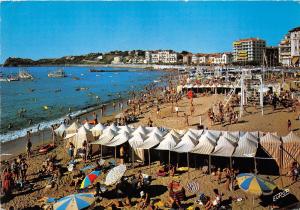 BR8500 Saint Jean de Luz la plage et la pointe Sainte Barbe france