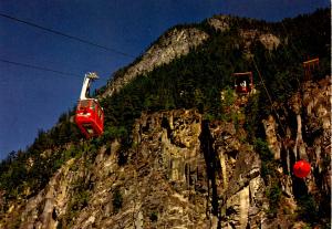 Canada - BC, Fraser Canyon. Hell's Gate  (Aerial Lift)