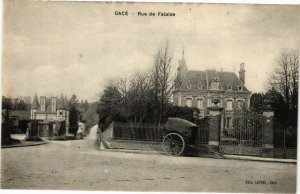 CPA GACÉ - Rue de Falaise (195814)