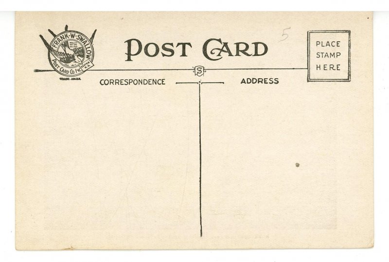 VT - Bellows Falls. Rockingham Street looking North ca 1908