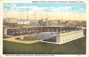 Memorial Stadium at the University of Minnesota Minneapolis, MN USA Football ...