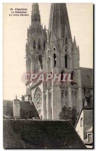 Old Postcard Chartres Cathedral The Old Bell