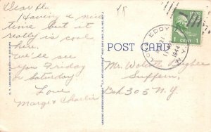 Greetings from Hancock, New York Postcard