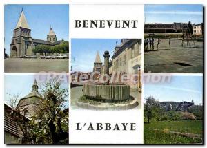 Postcard Modern BENEVENTO-L'ABBAYE church lantern new school