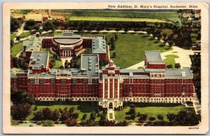 1914 New Addition To Mary's Hospital Rochester Minnesota MN Posted Postcard