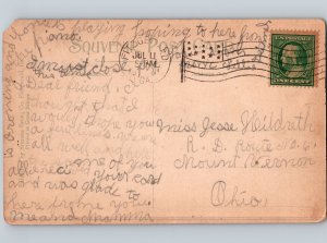 c1911 Odd Fellows Building Fitzgerald Georgia GA Ben Hill County Postcard