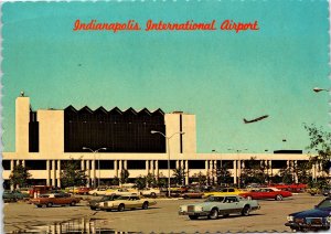 VINTAGE CONTINENTAL SIZE POSTCARD INDIANAPOLIS INTERNATIONAL AIRPORT c. 1970-75